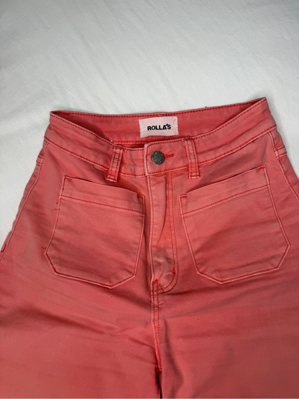 Rolla’s Coral Wide-Leg Sailor Jeans - Picture 2 of 5